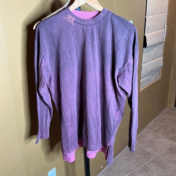 Dr. Collectors Teddy Forever Tie Dye Men's Purple Sun washed Size S NWOT - Picture 1 of 7